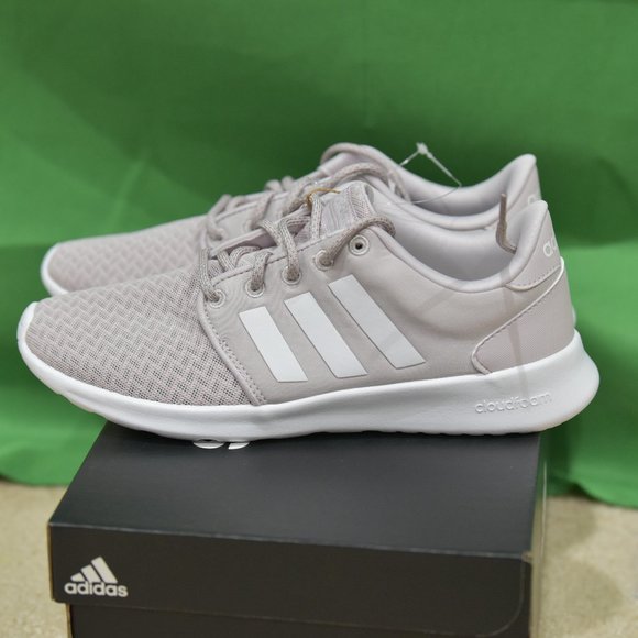 Adidas Womens CloudFoam Qt Racer Ice purple/white/light gray - Picture 3 of 11